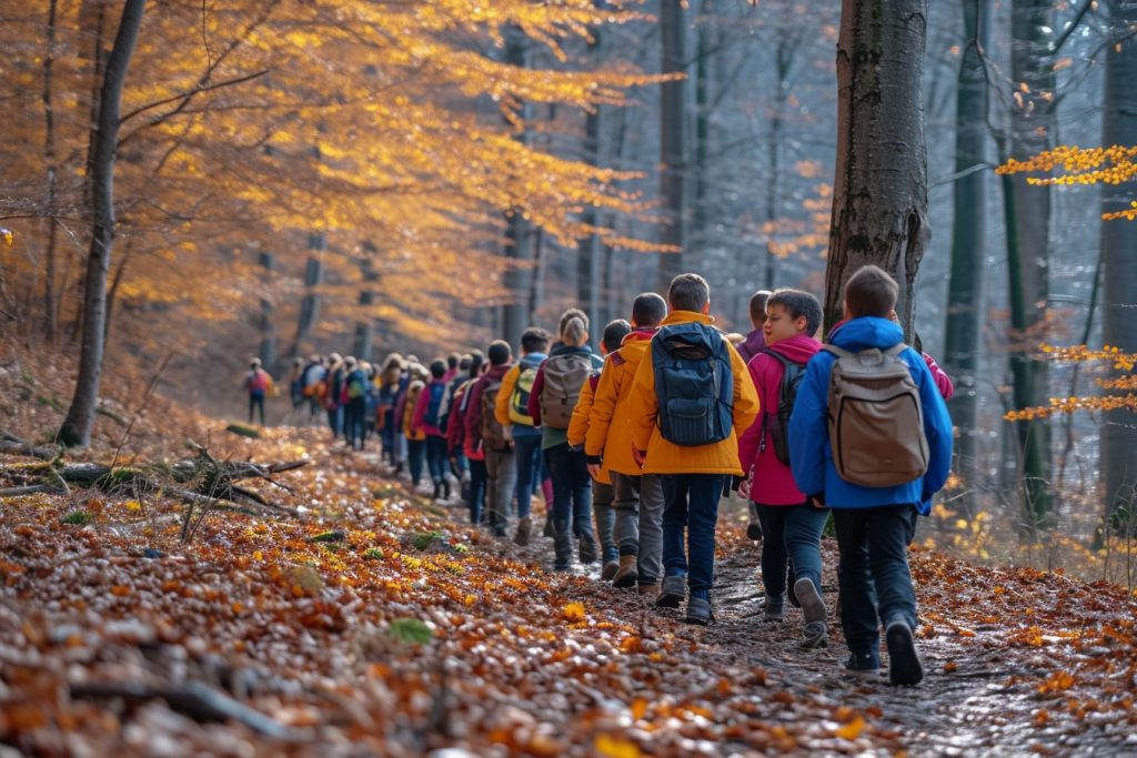 Organiser une sortie scolaire mémorable en plein air