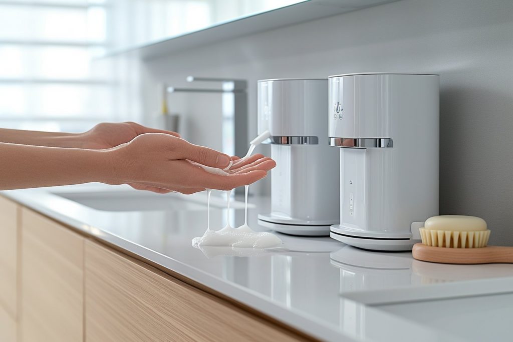 Distributeurs de savon automatiques vs manuels : Quel choix pour votre maison ?