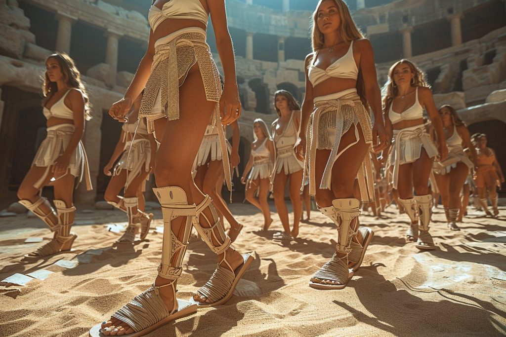Découvrez les meilleures spartiates gladiateur pour femme