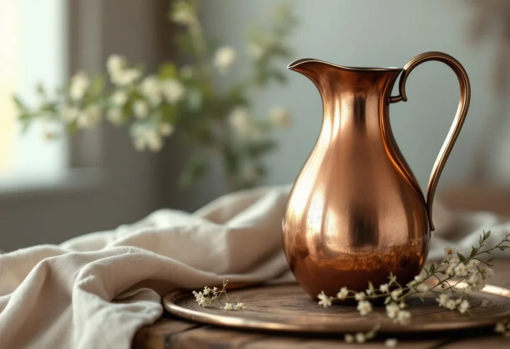 Carafe en cuivre : charme vintage et efficacité réunis pour votre quotidien
