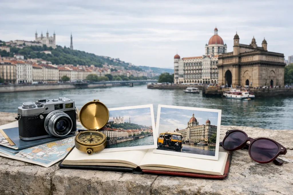 Comparatif de villes : inspirations de Mumbai depuis Lyon