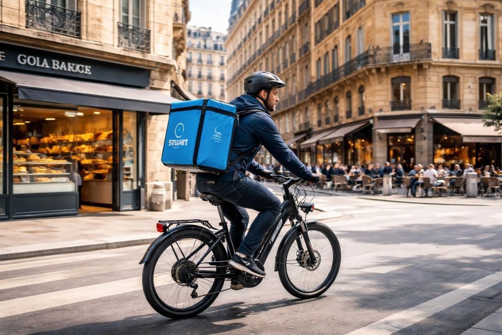 Livraison à Lyon avec Coursier urbain, Stuart et les services de proximité express