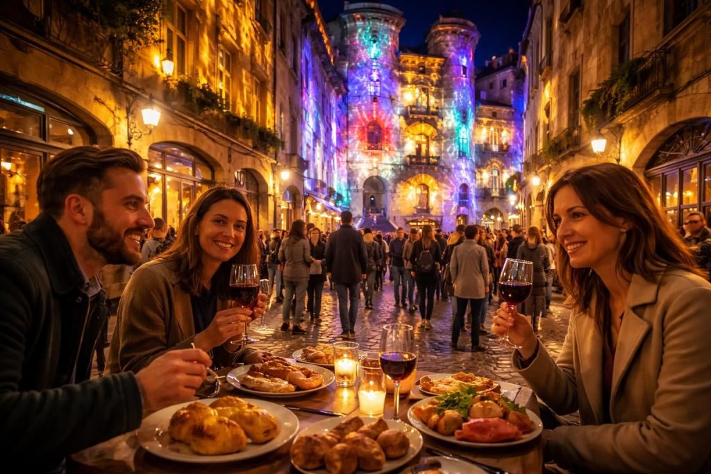 Profiter des loisirs urbains à Lyon avec gastronomie, Fête des Lumières et traboules
