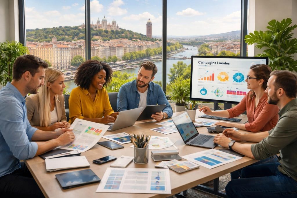 Services de communication locale pour entreprises et commerces dans la région lyonnaise