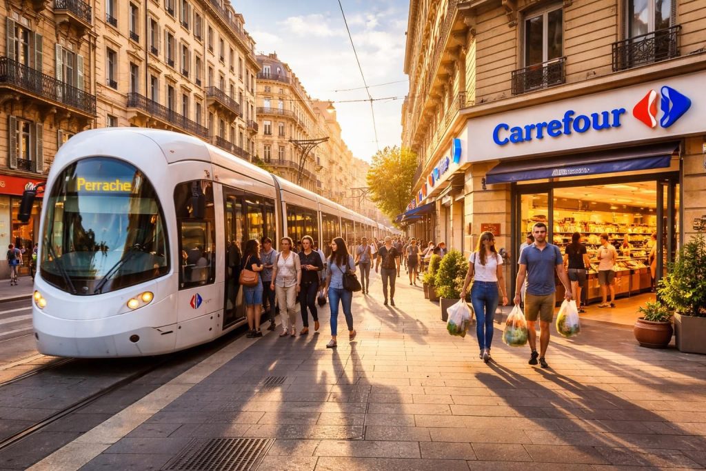 Vivre à Lyon en maîtrisant son budget grâce aux Transports TCL et commerces Carrefour