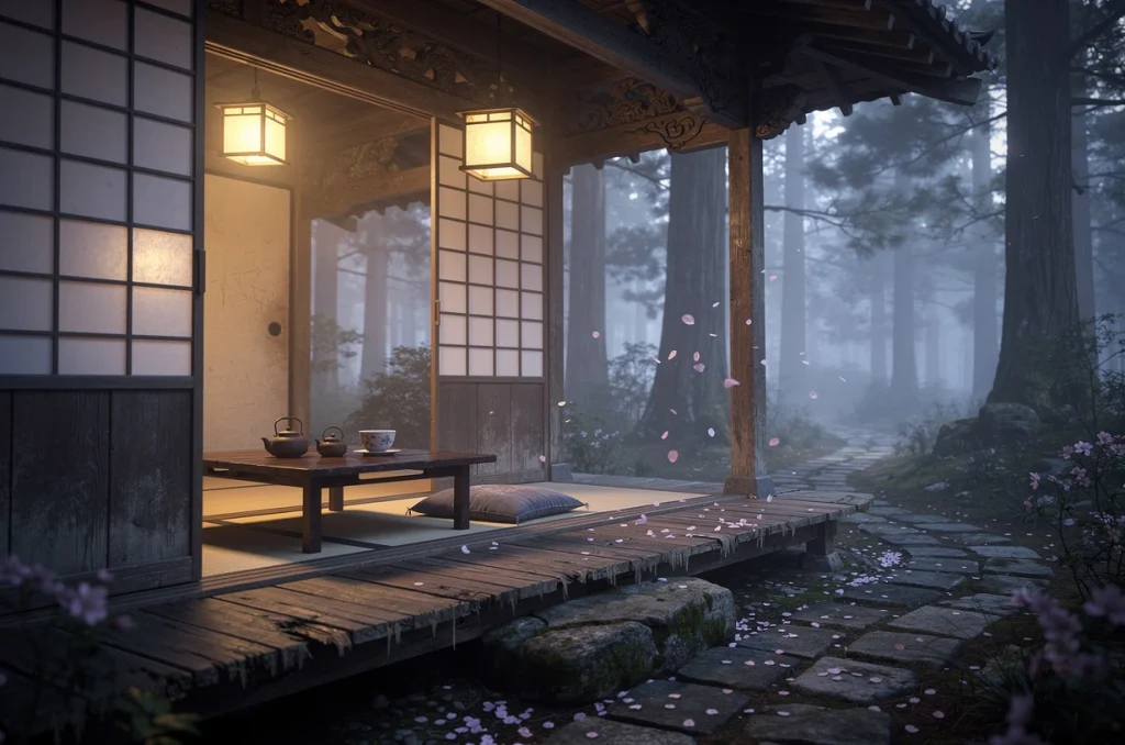 Dormir dans un ryokan hanté par les légendes oni : immersion dans le folklore japonais