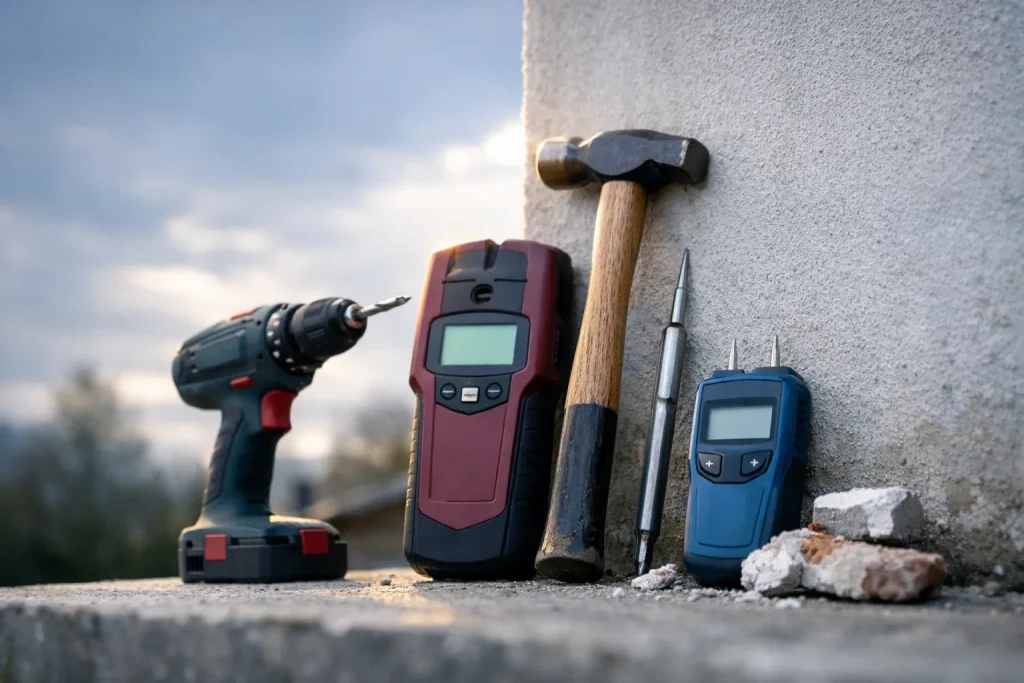 Accrocher un objet au mur : comment reconnaître son mur d’abord