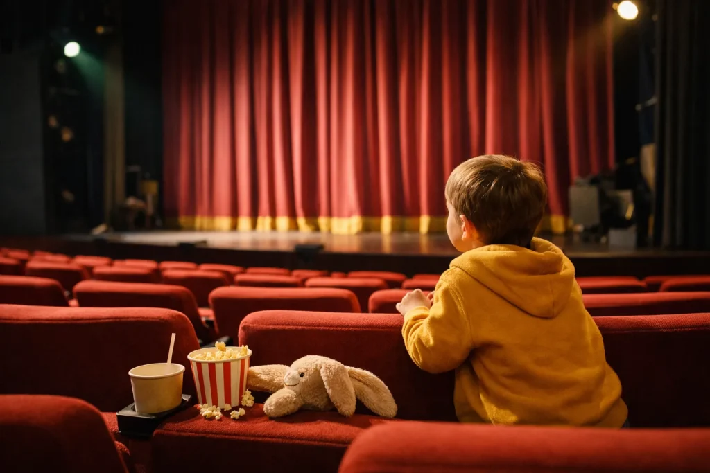 Emmener un enfant au spectacle : l&rsquo;âge, la durée, ce qui peut rater