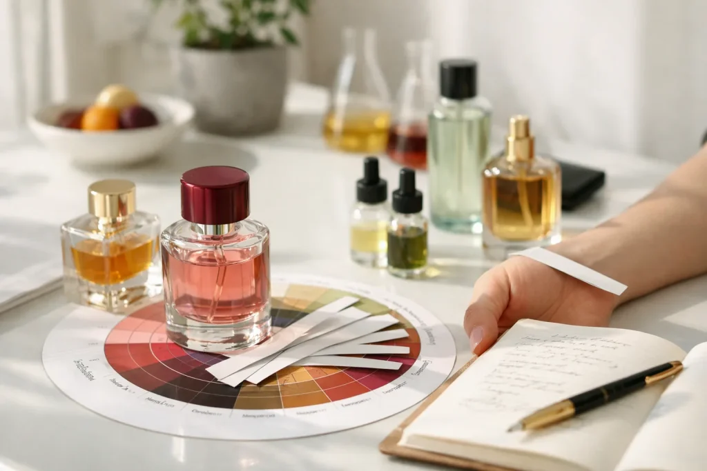 Choisir un parfum sans se tromper : familles, concentration, peau